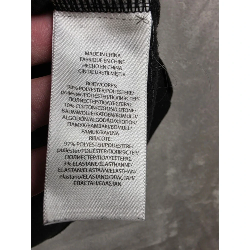 Polo Ralph Lauren Sweatshirt Mens XL Black Graphic Logo Pullover Crewneck Read